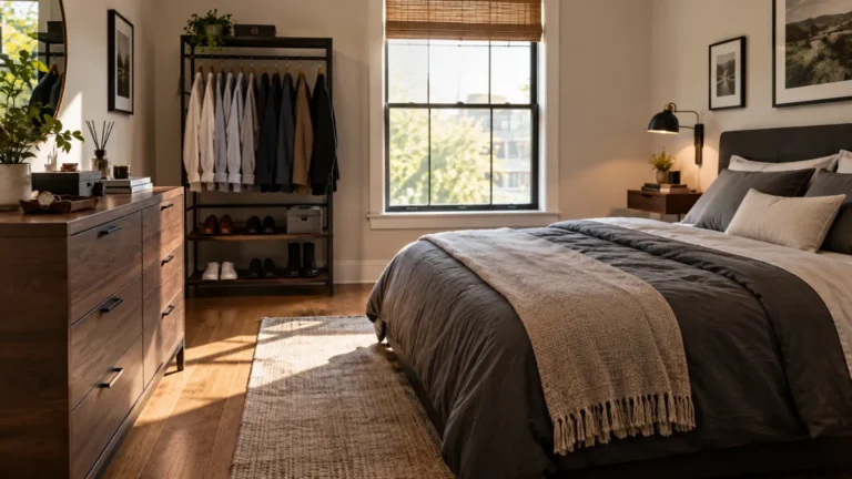15 Bedroom Organization Ideas For Men That Actually Work