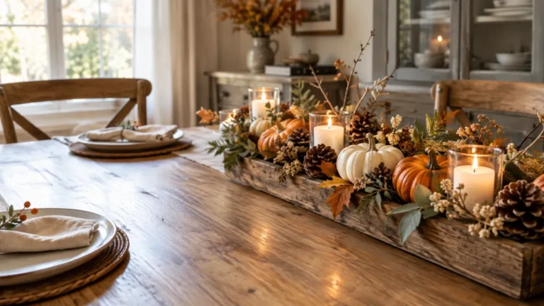15 DIY Fall Decor Table Centerpieces for a Warm Home