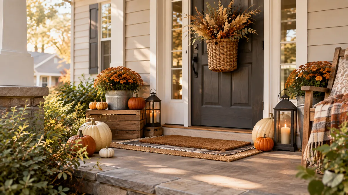 15 DIY Front Porch Fall Decor Ideas for a Warm Welcome