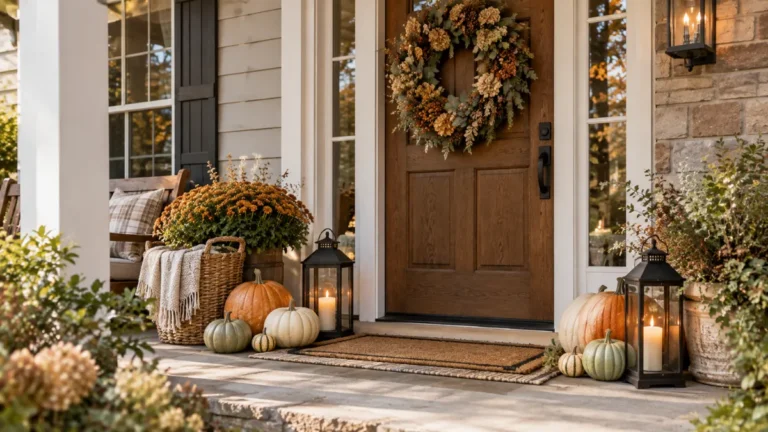 15 Easy Fall Front Porch Decor Ideas for a Welcoming Entry