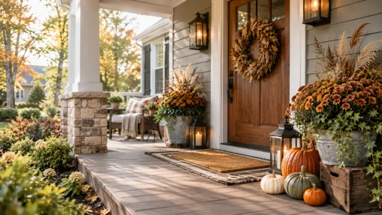 15 Fall Decor Ideas For Outside Front Porch