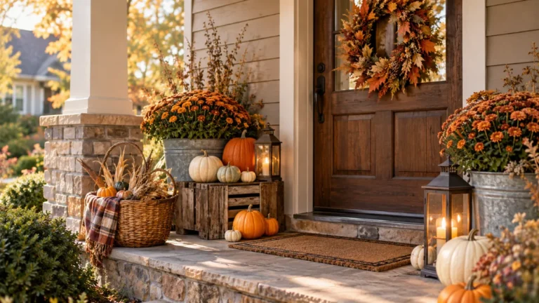 15 Outdoor Fall Decor Ideas Front Porch