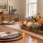 16 Dinner Table Fall Decor Ideas for a Warm Autumn Table