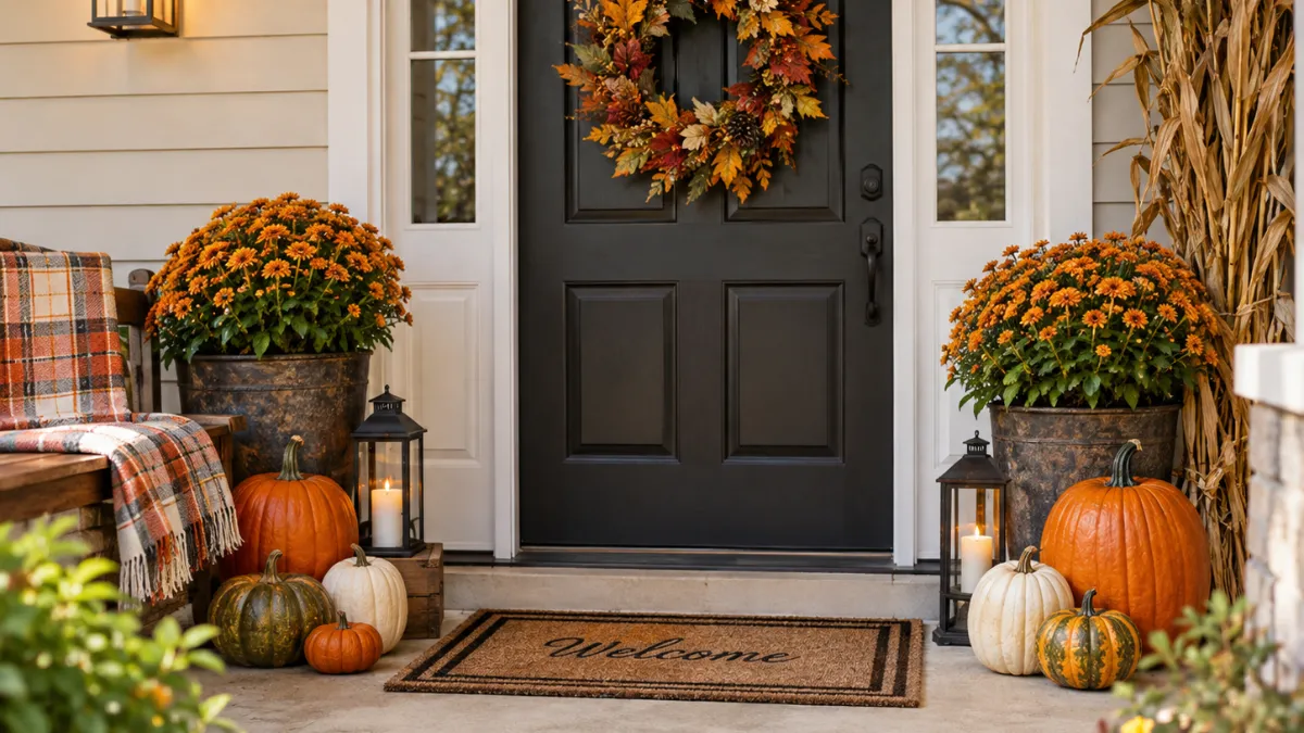 16 Fall Front Porch Decor Ideas for a Warm Welcome