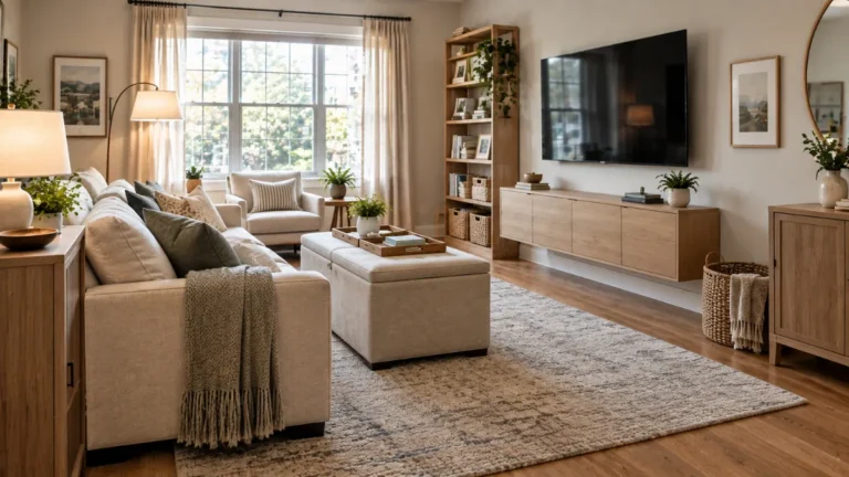 16 Living Room Storage Ideas for a Tidier, Stylish Home