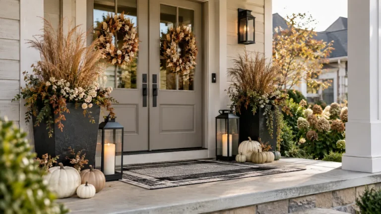 18 Fall Front Porch Decor Ideas Modern