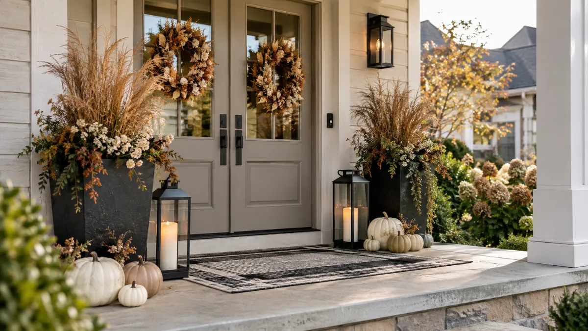18 Fall Front Porch Decor Ideas Modern