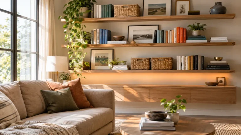 18 Living Room Shelf Organization Ideas That Actually Work