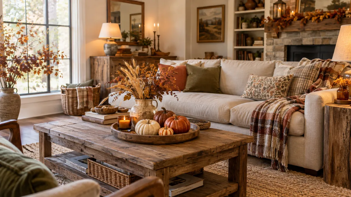 18 Rustic Fall Decor Ideas For The Home That Feel Natural