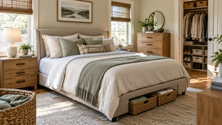 20 Bedroom Organization Ideas for a Cleaner, Calmer Space