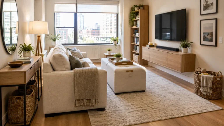 20 Living Room Organization Apartment Ideas for Small Spaces
