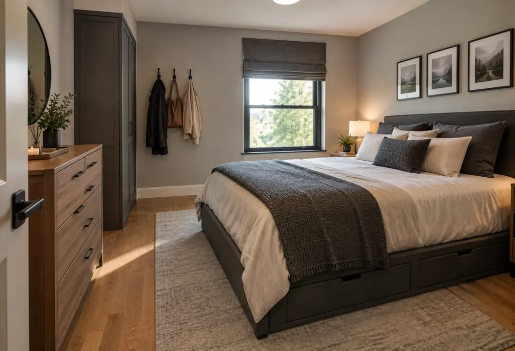 A 10-by-12-Foot Bedroom Layout