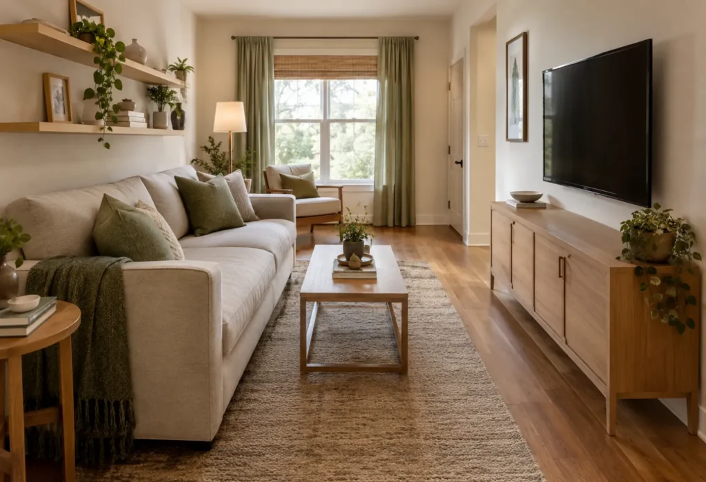 A 10-by-12-Foot Living Room