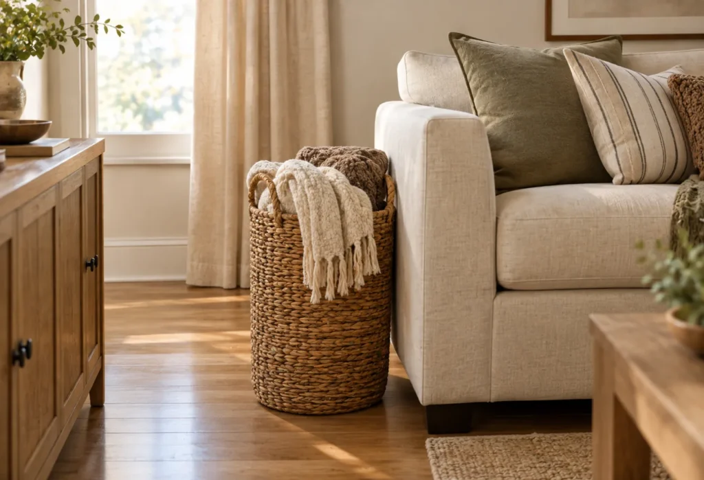 A Basket For Extra Throws