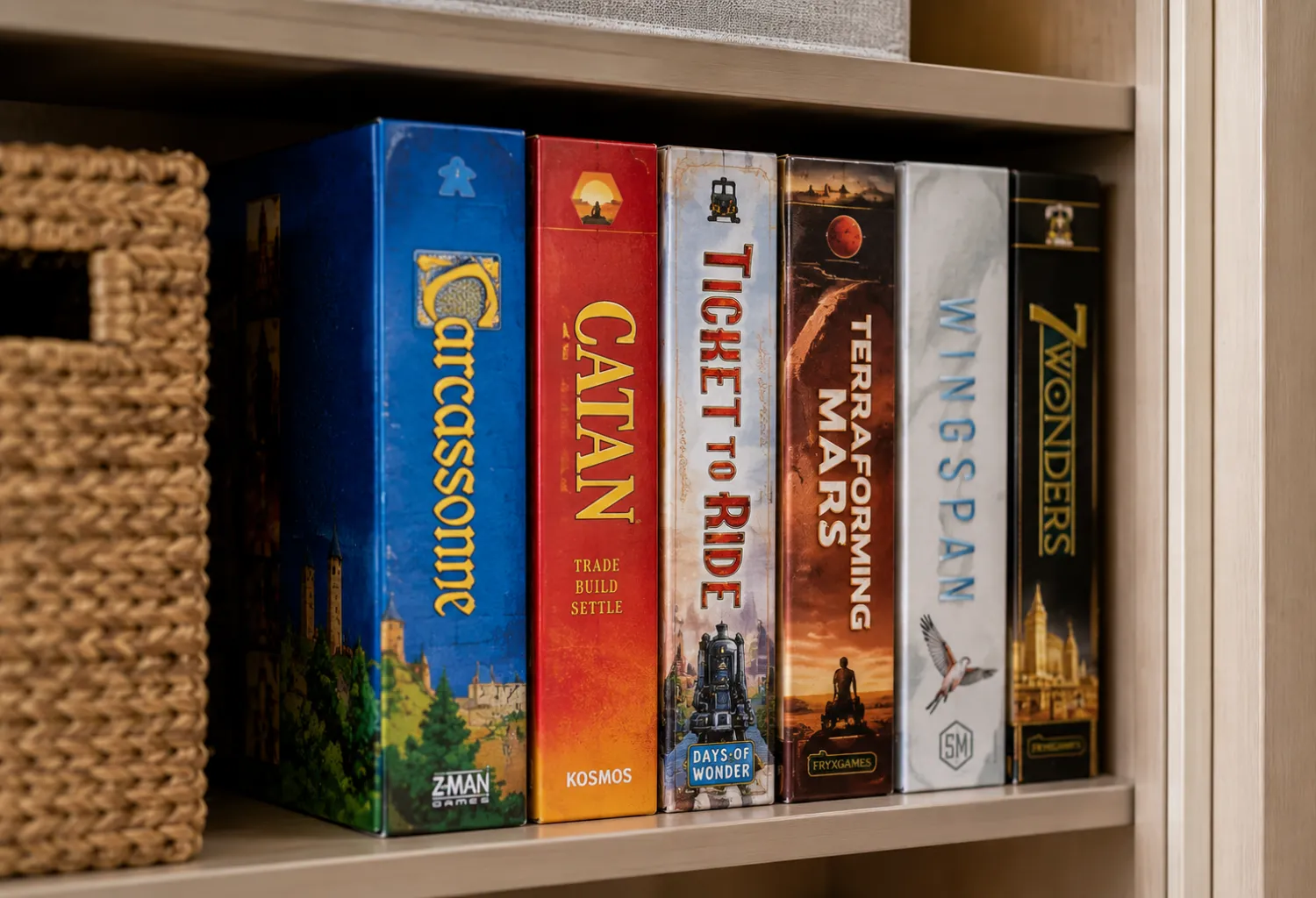 A Dedicated Games and Puzzles Shelf