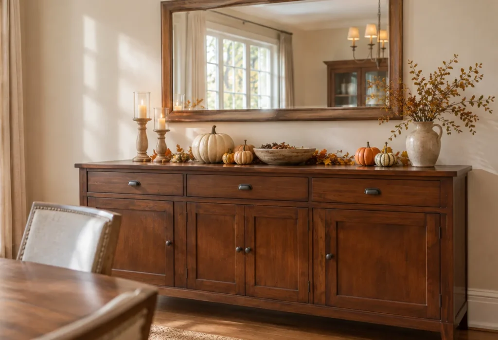 A Large Autumn Mirror