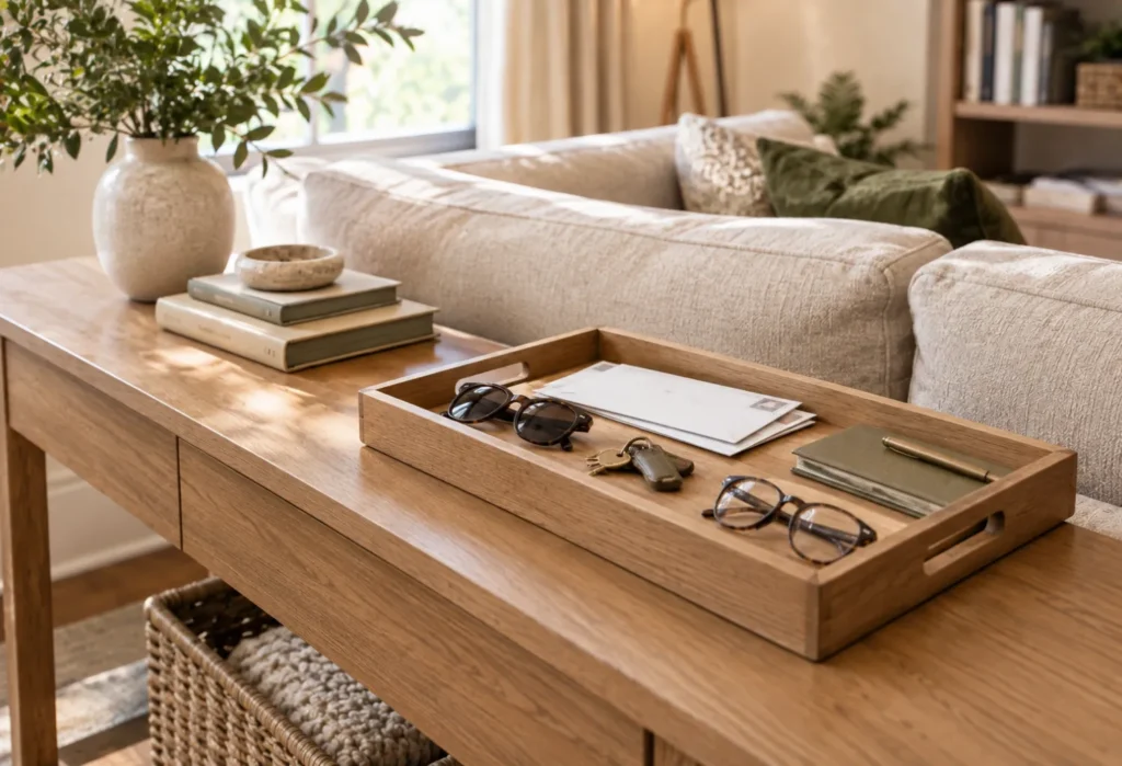 A Simple Decluttering Tray