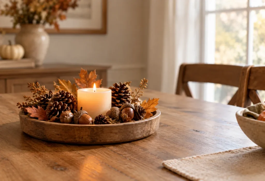 Acorn and Pinecone Tray