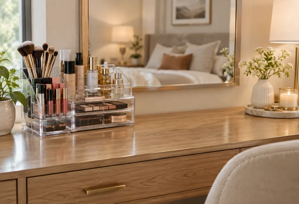 Acrylic Makeup Organizer