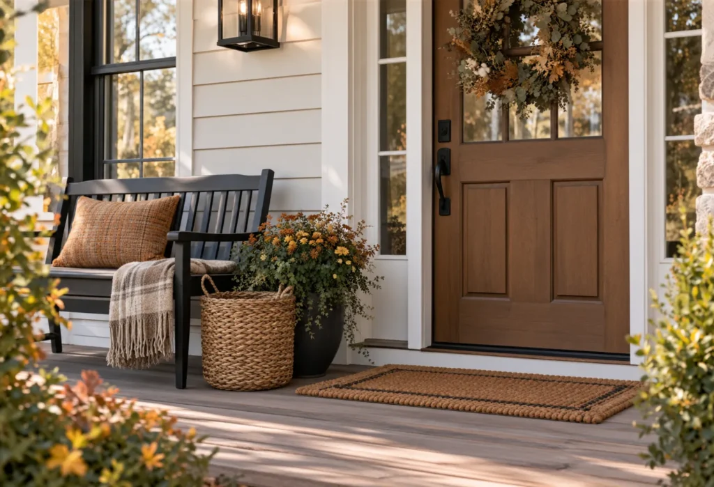  Add Texture With an Outdoor Throw