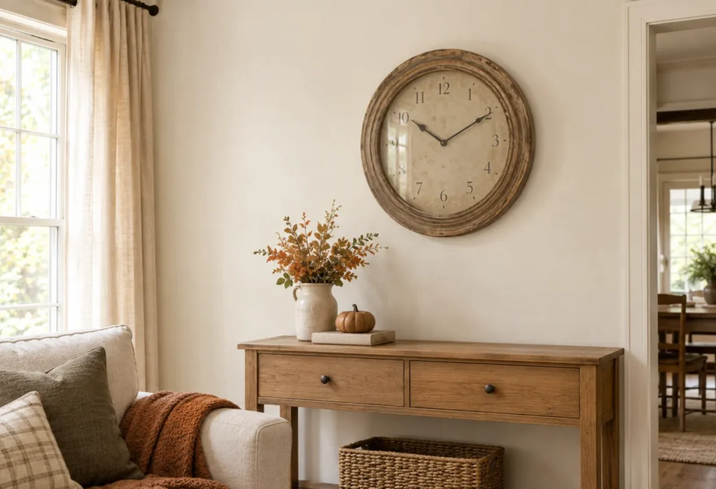 Antique-Style Wall Clock