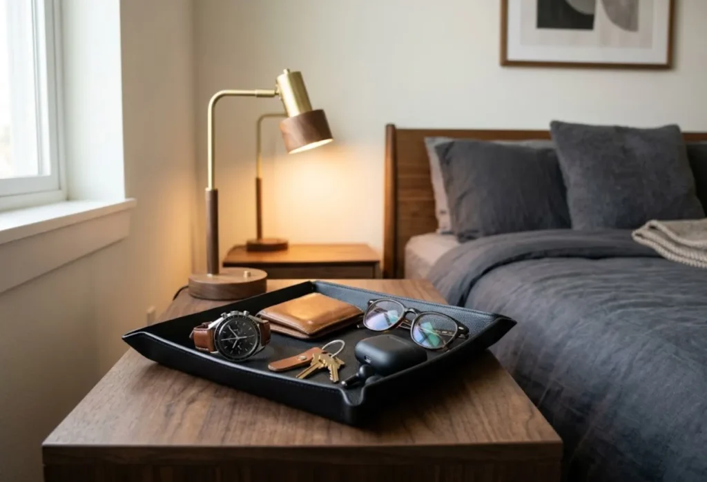 Bedside Catch-All Tray