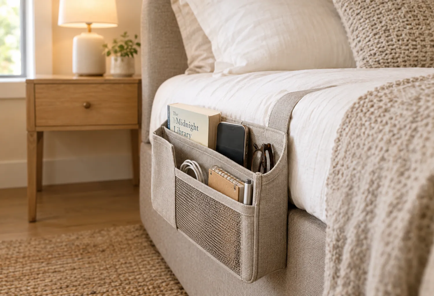 Bedside Storage Caddy