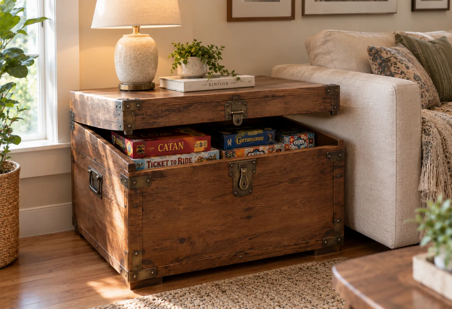 Board Game Storage Trunk