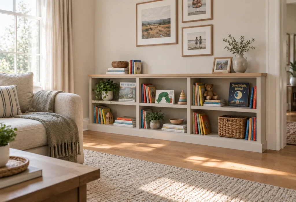 Built-In Book Storage