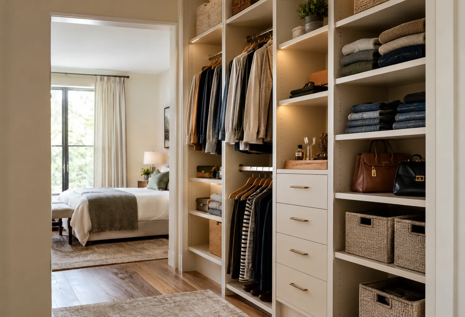 Built-In Closet Shelving