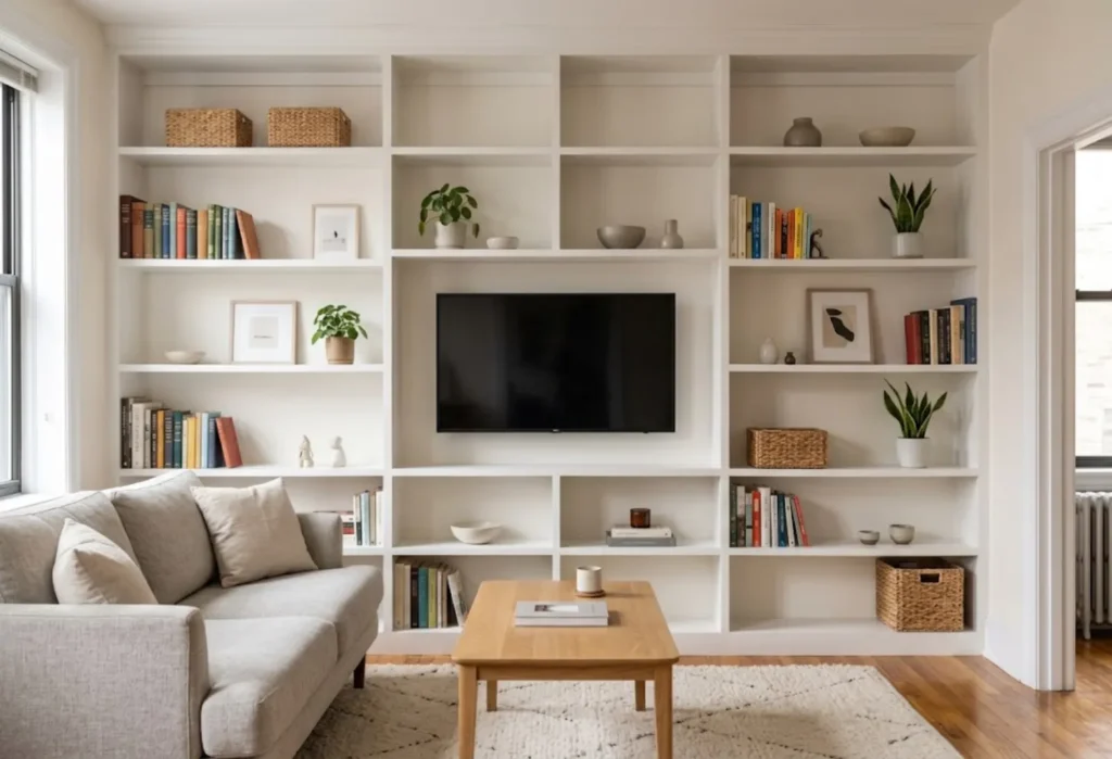 Built-In Shelving