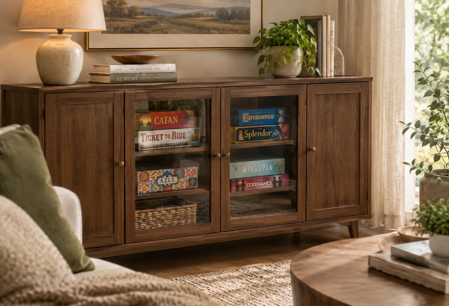 Closed Bookcase Storage