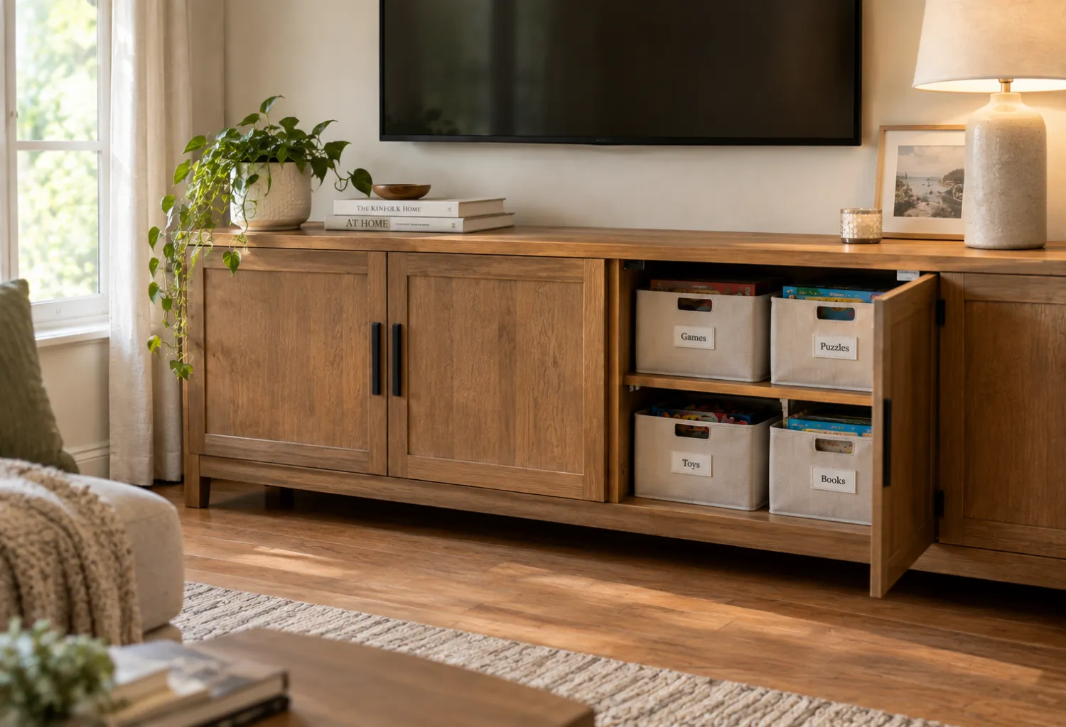 Closed Cabinet with Doors