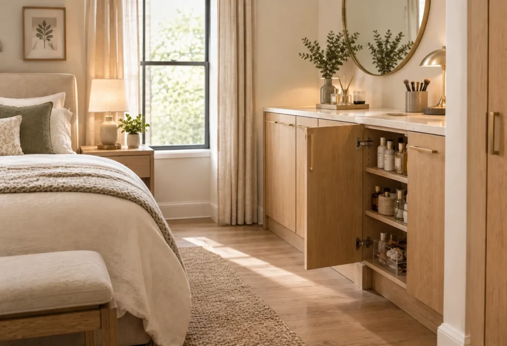Closed Vanity Cabinet