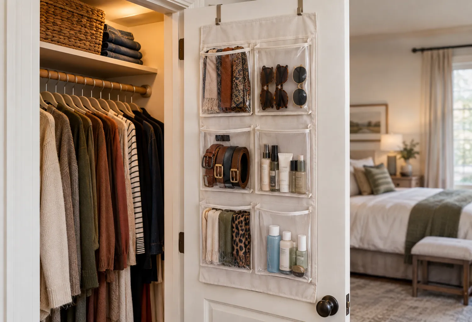 Closet Door Hanging Organizers