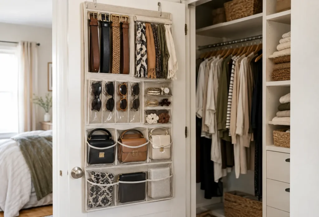 Closet Door Storage