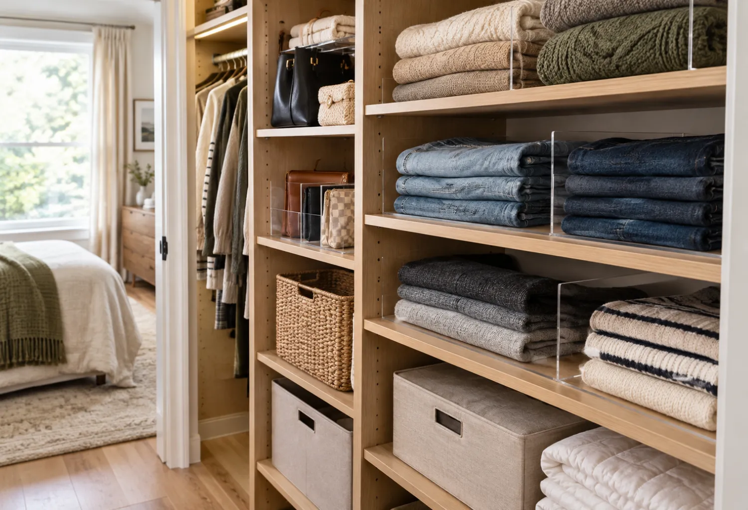 Closet Shelf Dividers
