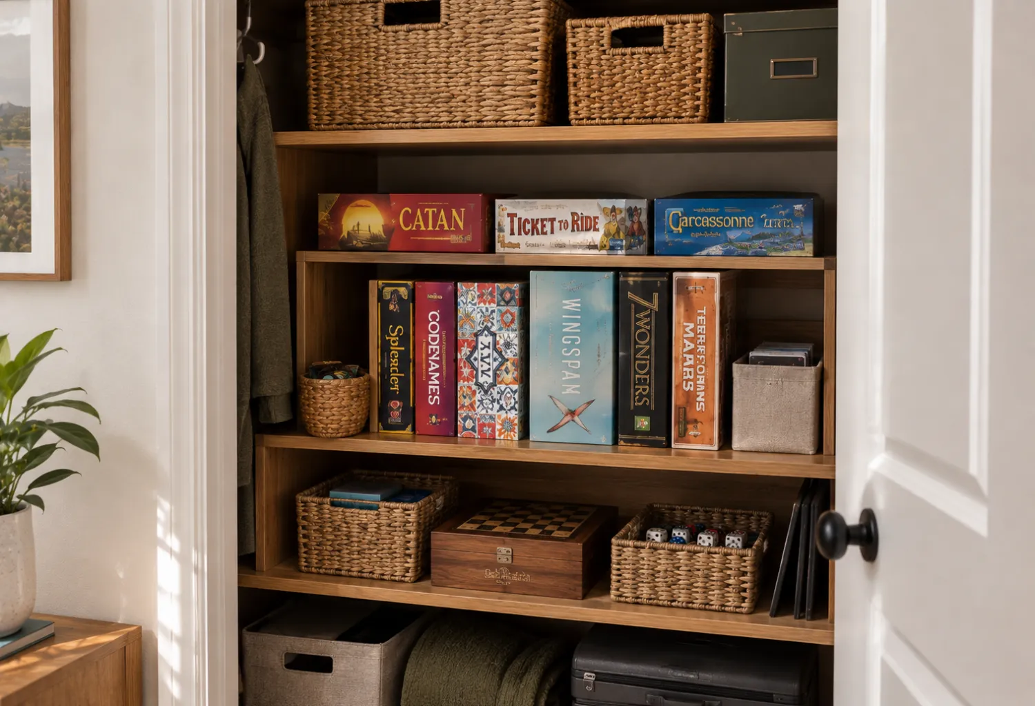 Closet Shelf Game Zone