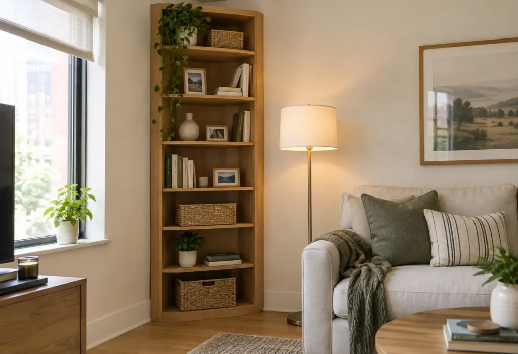 Corner Bookcase