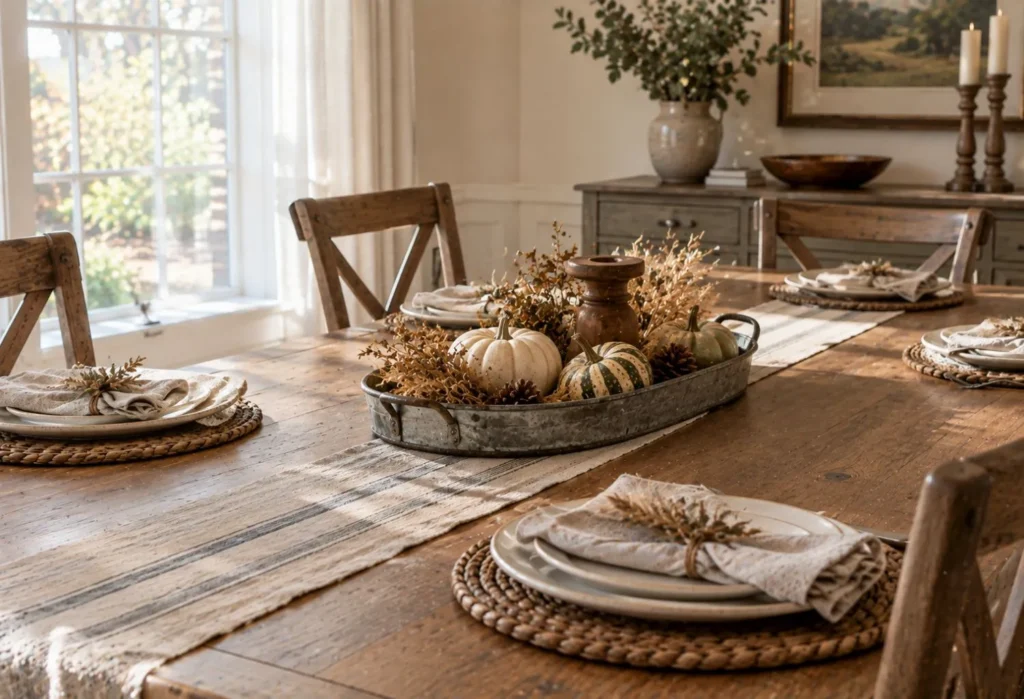 Create a Farmhouse Harvest Display