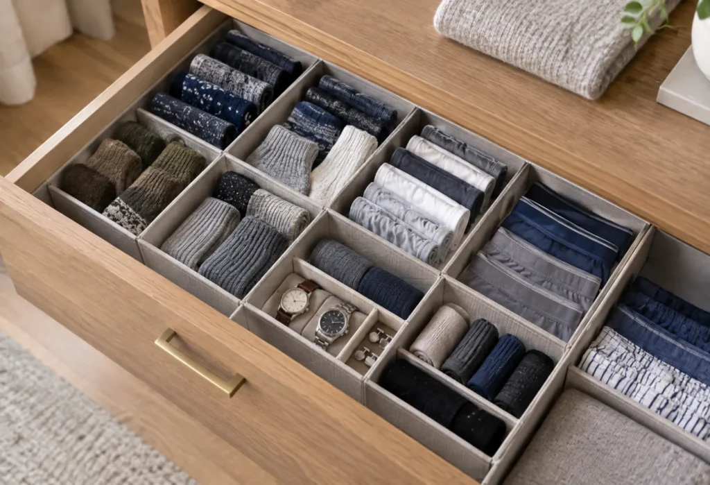 DIY Drawer Dividers from Cardboard