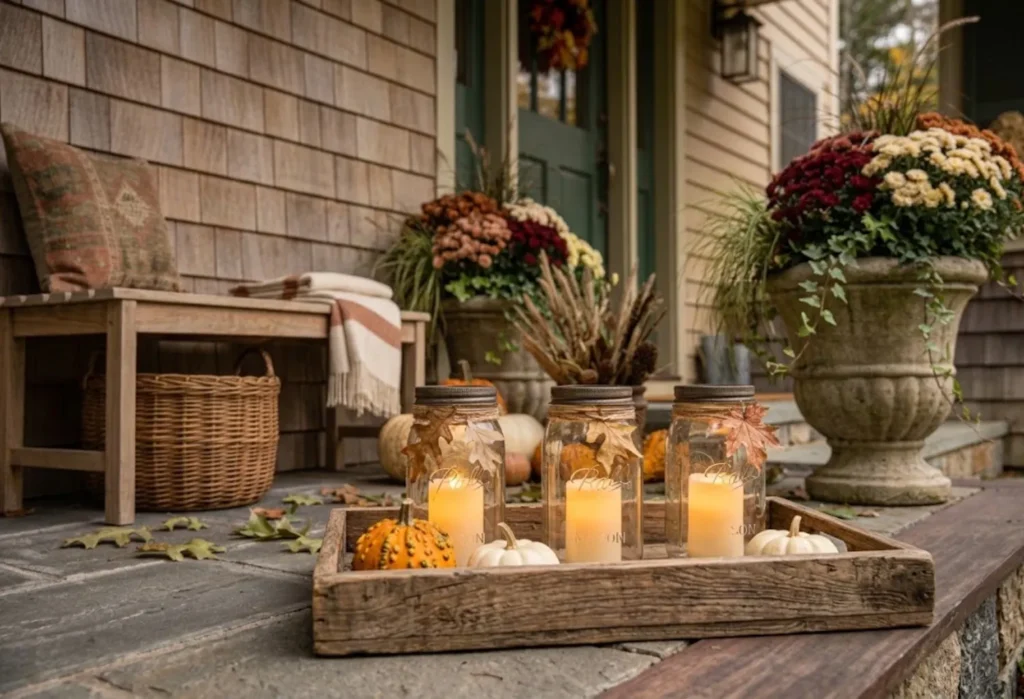 DIY Mason Jar Lanterns