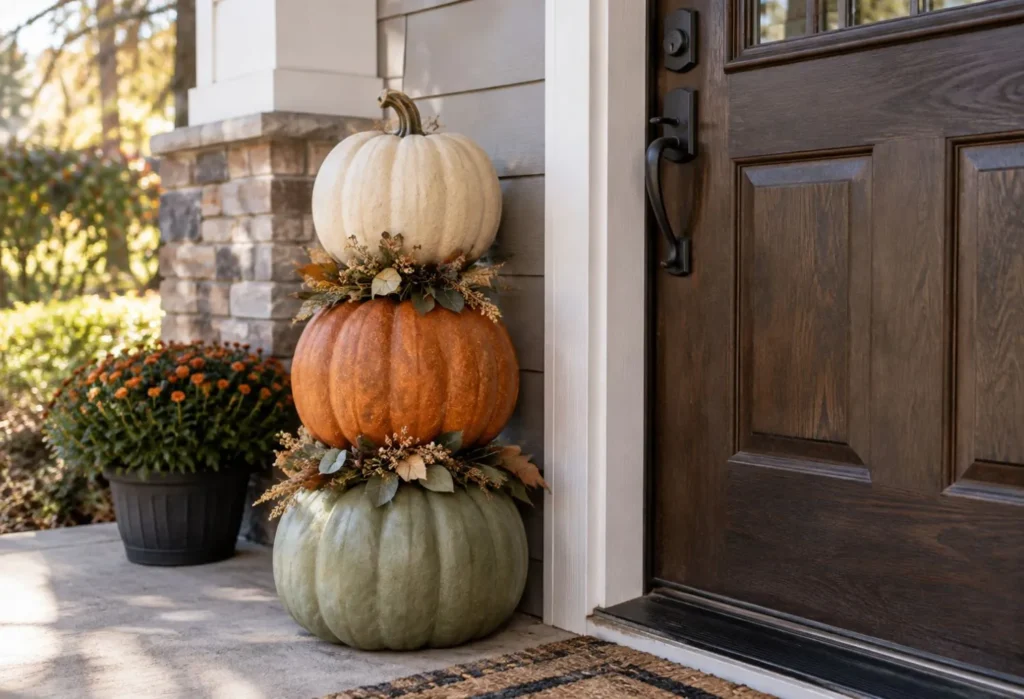 DIY Pumpkin Topiary