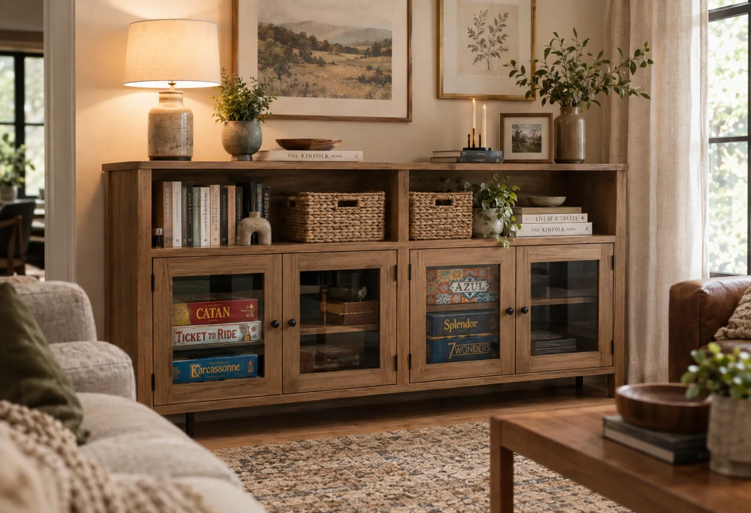 Dedicated Game-and-Decor Cabinet