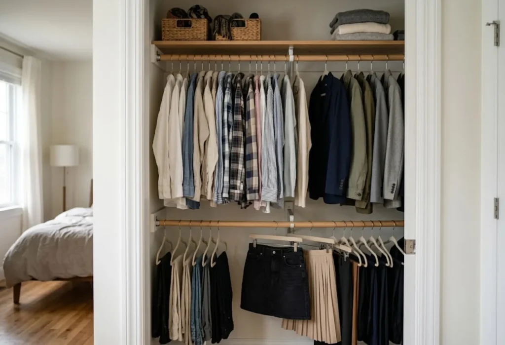 Double Hanging Rods