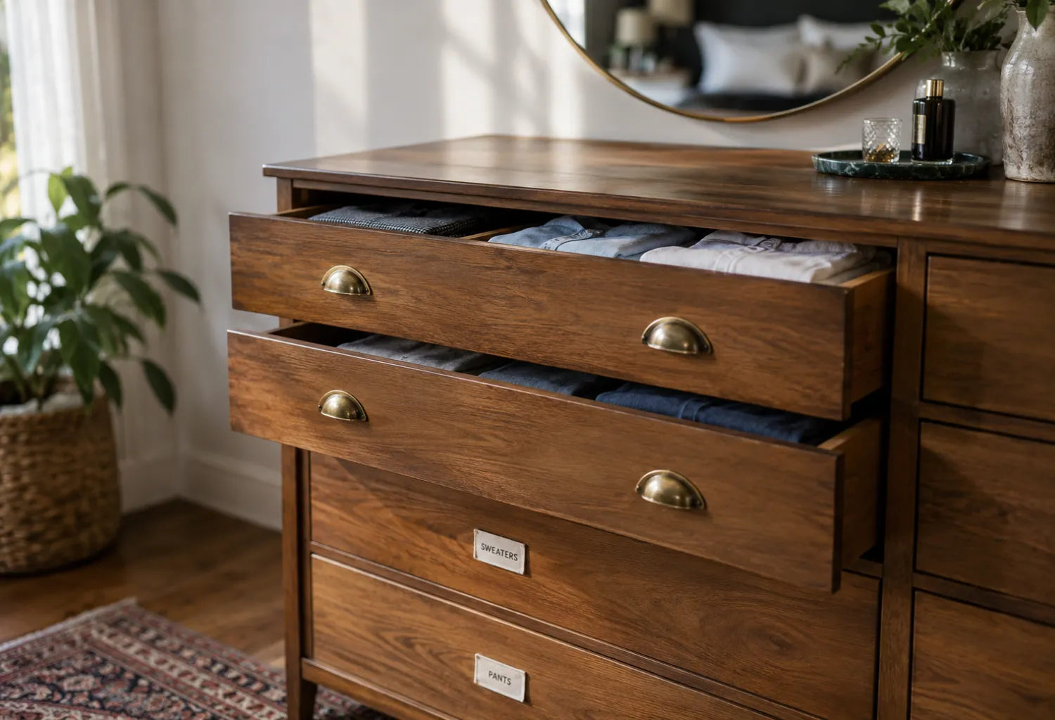 Dresser With Individual Drawers Per Person