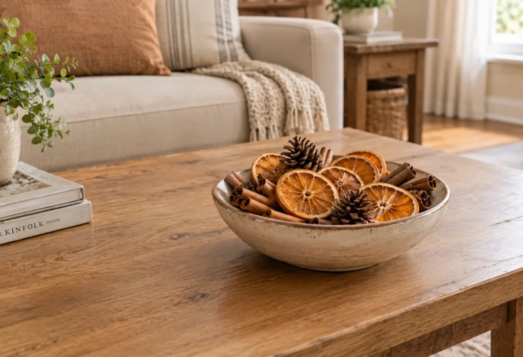Dried Orange Slice Bowl