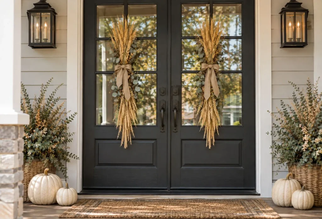 Dried Wheat Door Bundles