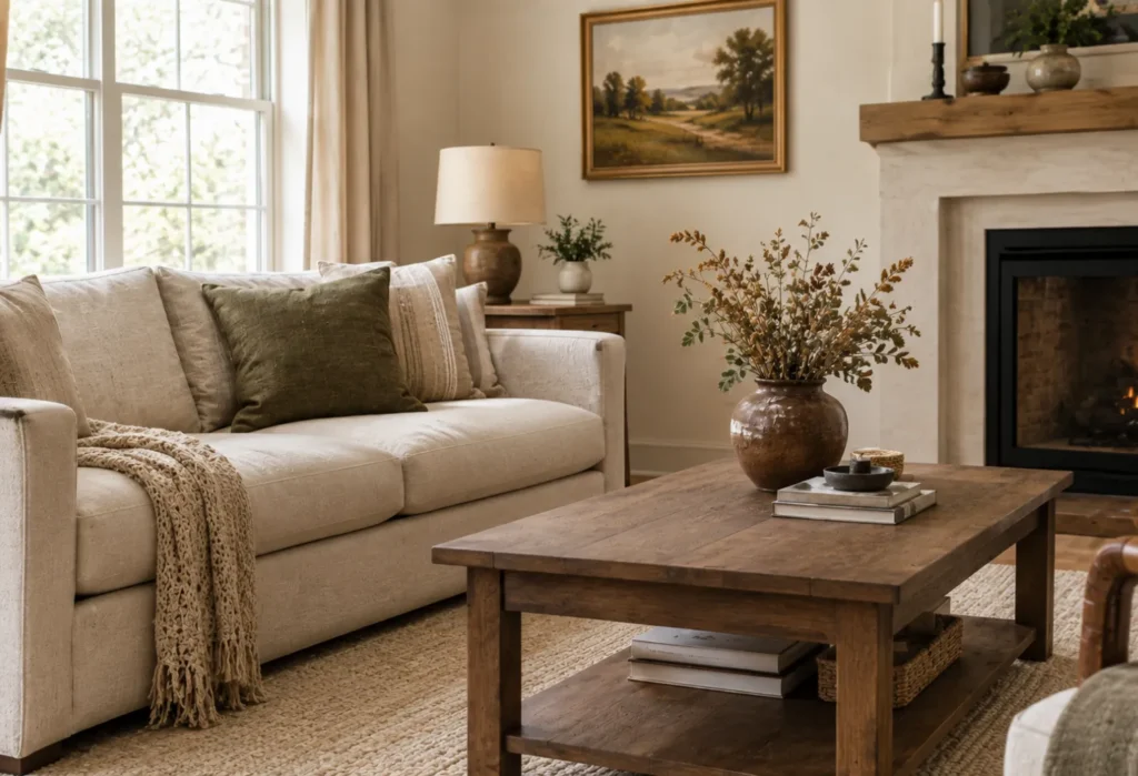 Earthy Green And Brown Palette
