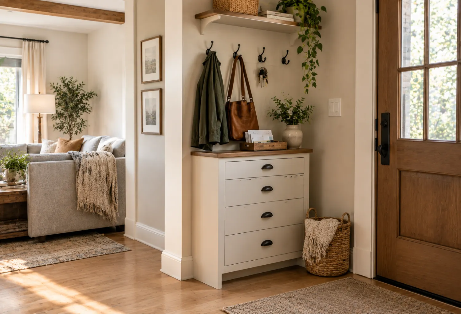 Entry-Style Drop Zone